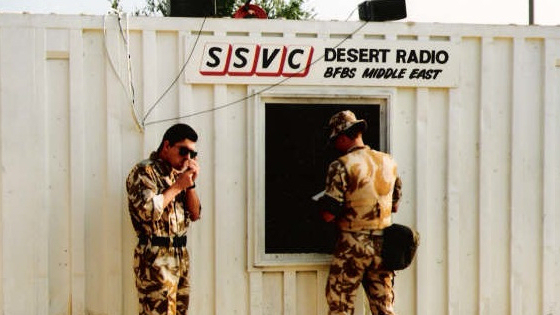 British Forces Broadcasting Service Middle East - Desert Radio