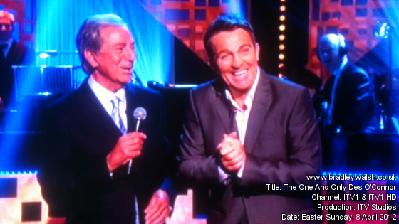 Bradley Walsh on The One And Only Des O'Connor